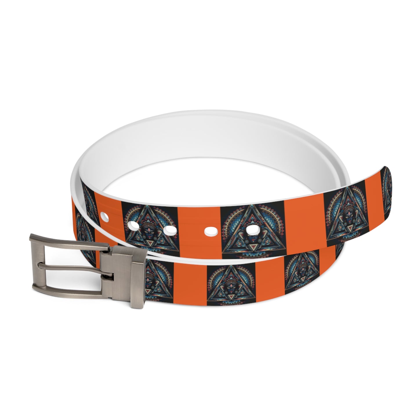 Stylish Goddess Durga Graphic Belt for Unique Fashion Statement, Customizable Accessories, Perfect for Gifting, Everyday Wear, Festival Outfit