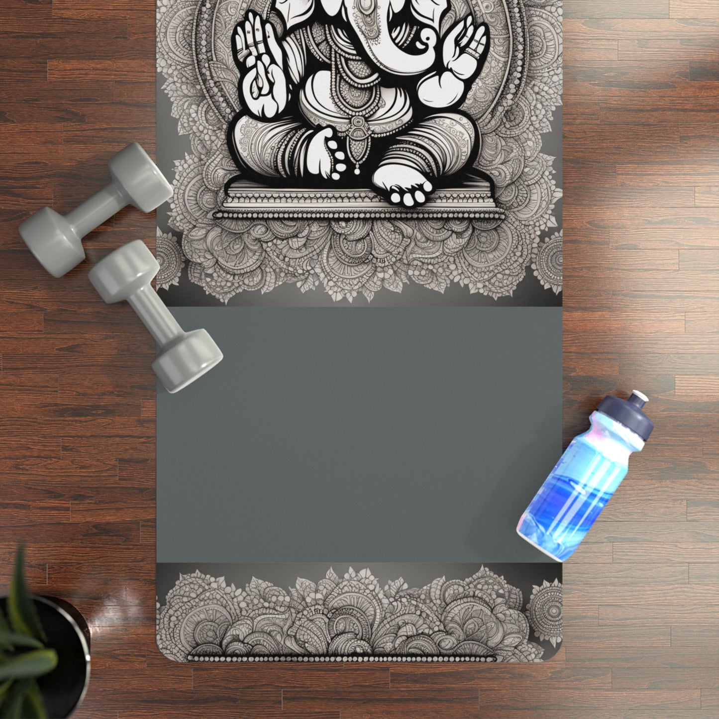 Yoga Mat - Ganesha Mandala Inspired