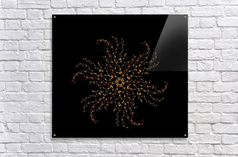 Rangoli Designs – LV 005 **Eco-conscious Appeal**: Crafted from sustainable materials, this art piece supports eco-friendly choices while providing a light-emitting brilliance.