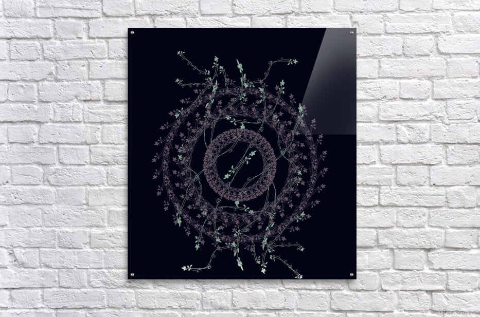 SE Enchanted Circle - Bring a touch of magic into your space with this Mandala. This captivating piece, with its vibrant hues and hypnotic patterns, evokes a sense of wonder, inviting you to explore deeper realms of spiritual illumination.