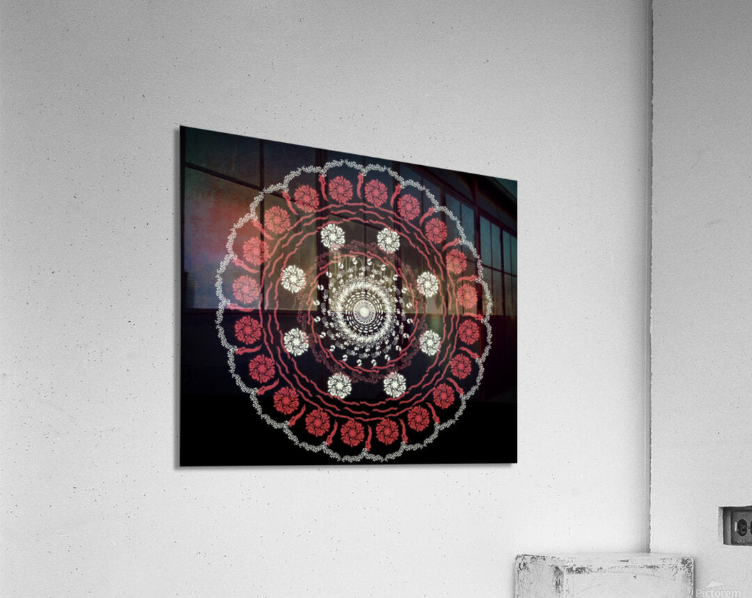 Rangoli Designs – LV 001 **Bygone Traditions**: Honor cultural heritage with this art piece, connecting you to the historical art of mandalas and fostering a sense of spiritual continuity.