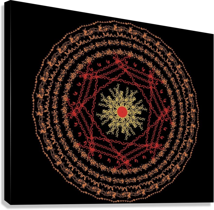 SE Seraphic Flow- Experience the divine grace of the **Seraphic Flow Mandala**, a symbol of ethereal beauty and spiritual elevation. It exudes a serene brilliance that transforms any room into a sacred space for introspection.