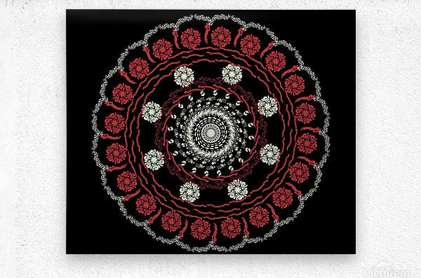 Rangoli Designs – LV 001 **Bygone Traditions**: Honor cultural heritage with this art piece, connecting you to the historical art of mandalas and fostering a sense of spiritual continuity.