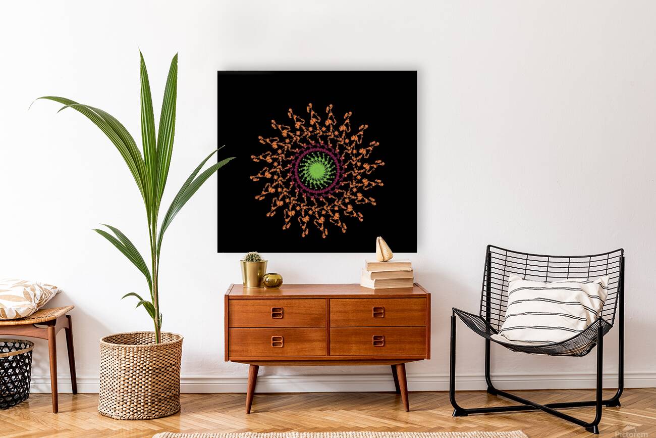 Rangoli Designs – LV 004 **Artisan Craftwork**: Each mandala is a masterpiece, crafted with clarity of design and meticulous attention to spiritual detail, ensuring uniqueness and quality in every piece.