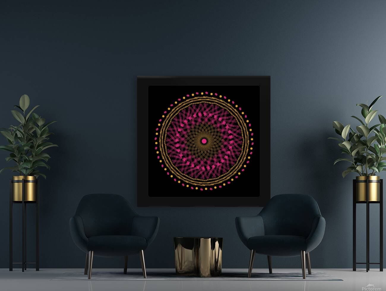 Rangoli Designs – LV 016. **Inspiration Source**: Inspired by profound spiritual symbolism, it's a daily reminder of personal growth and enlightenment.