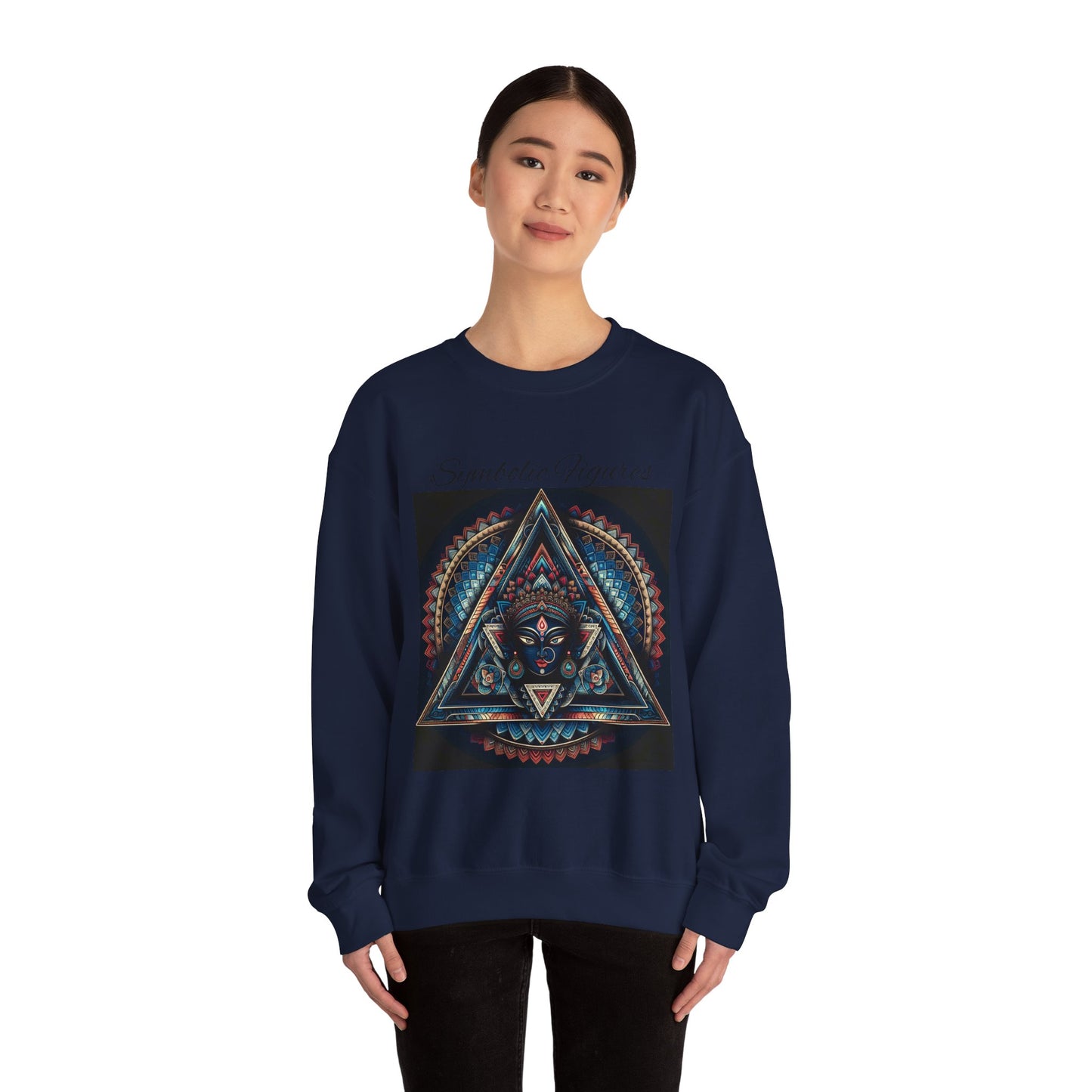 Abstract Art Crewneck Sweatshirt - Boho Style, Unisex Gift, Cozy Fashion, Art Lover Gift, Unique Sweatshirt, Relaxed Aesthetic