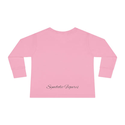 Toddler Long Sleeve Tee, Colorful Graphic Tee, Kids Playwear, Toddler Gift, Birthday Shirt, Baby Shower Gift