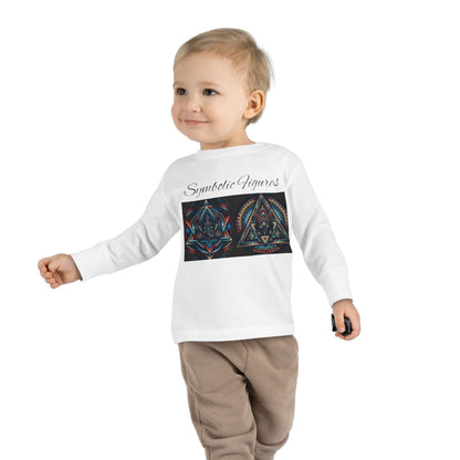 Toddler Long Sleeve Tee, Colorful Graphic Tee, Kids Playwear, Toddler Gift, Birthday Shirt, Baby Shower Gift