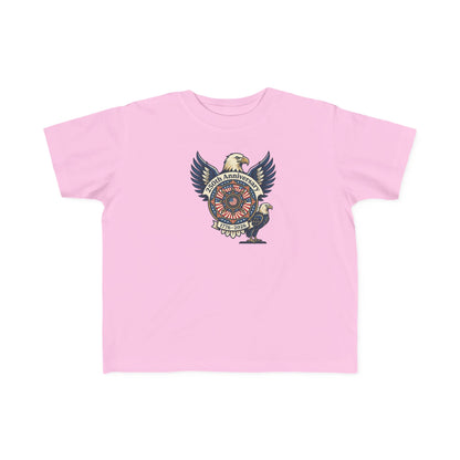 Toddler T‑Shirt – Vintage Eagle Emblem “American Pride” Kids Tee