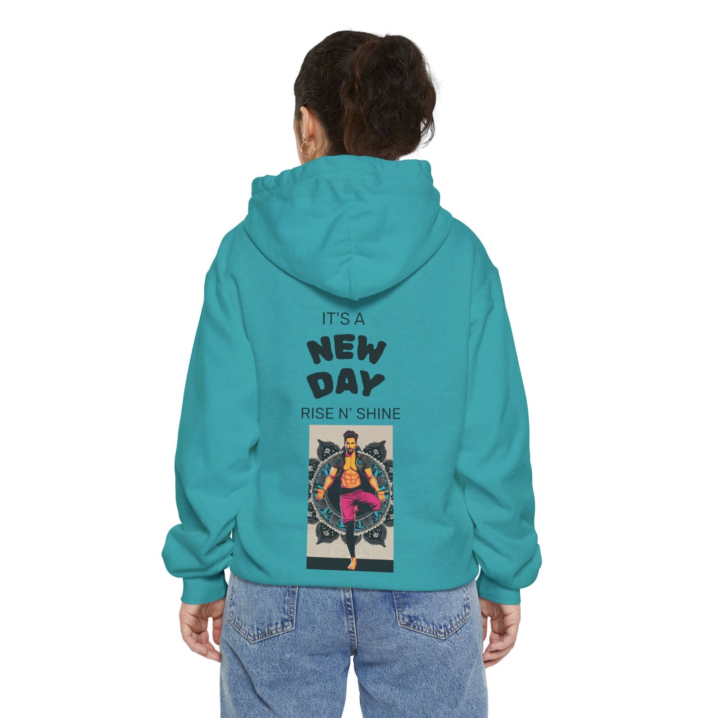 Yoga Hoodie, Cozy Unisex Hoodie, Gift for Him/Her, Stylish Casual Wear, Cool Streetwear