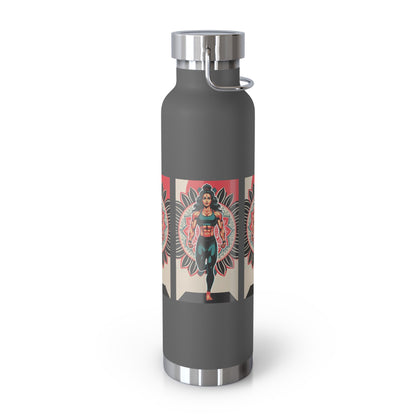 Colorful Insulated Water Bottle - 22oz - Perfect for Fitness, Travel, Hydration, Gifts & Eco-Conscious Living