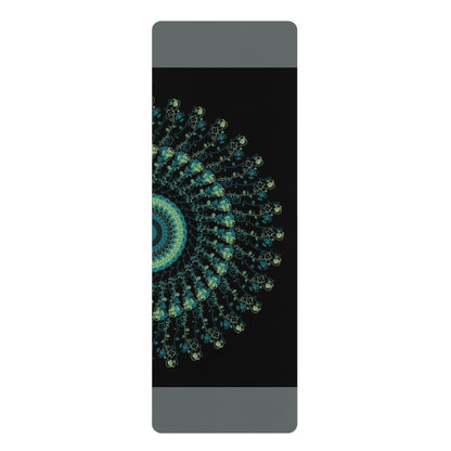 Mandala Pattern Rubber Yoga Mat | Non-Slip Exercise Mat for Yoga and Fitness