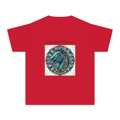 Colorful Unicorn Youth Tee, Playful Graphic Tee, Magical Kids Shirt, Birthday Gift, Fun Party Apparel