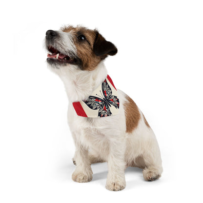 Stylish Pet Bandana Collar for Dogs, Butterfly Design, Trendy Dog Accessory, Perfect for Pets, Pet Fashion, Gift for Dog Lovers