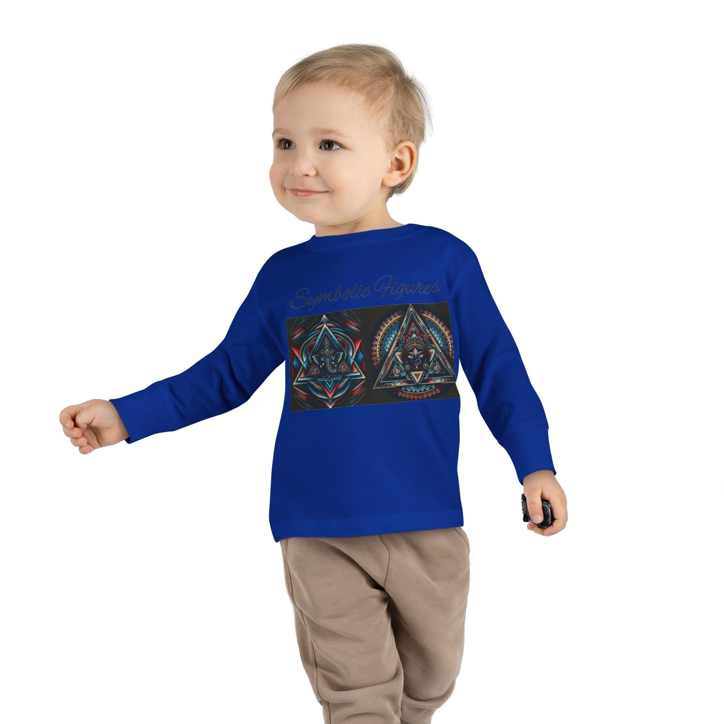 Toddler Long Sleeve Tee, Colorful Graphic Tee, Kids Playwear, Toddler Gift, Birthday Shirt, Baby Shower Gift