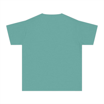 Sunny Leaf Youth Tee, Casual Summer T-Shirt, Nature Inspired Youth Shirt, Gifts for Kids, Eco-Friendly Apparel
