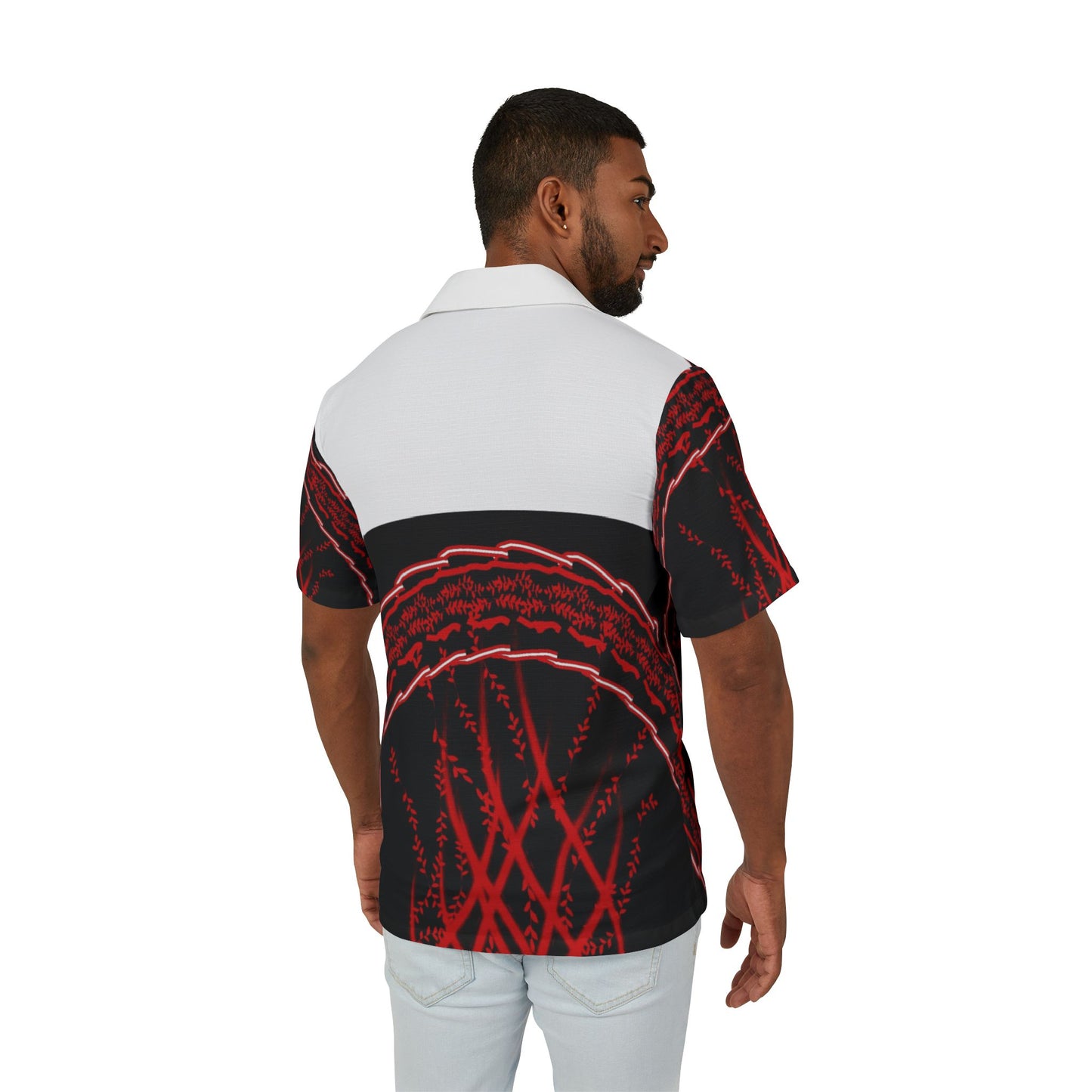 Stylish Hawaiian Camp Shirt, Tropical Paradise Shirt, Summer Vibes, Beach Attire, Relaxed Fit Shirt, Men's Casual Wear