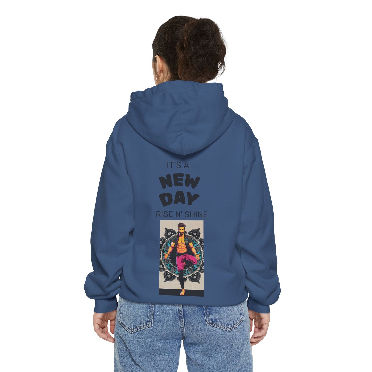 Yoga Hoodie, Cozy Unisex Hoodie, Gift for Him/Her, Stylish Casual Wear, Cool Streetwear