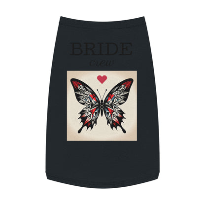 Butterfly Pet Tank Top, Summer Pet Apparel, Cute Dog Shirt, Stylish Cat Tank, Pet Gift for Warm Days, Pet Fashion