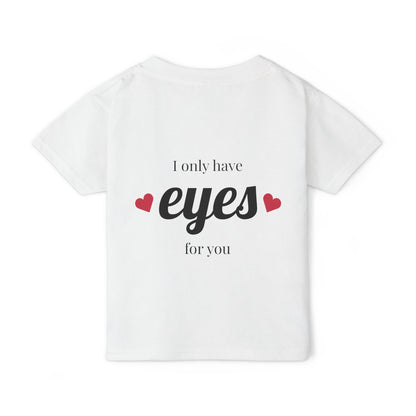 Heavy Cotton™ Toddler T-shirt with 'I Only Have Eyes for You' Design - Cute Kids Shirt, Toddler Gift, Birthday Tee, Love T-shirt, [...]