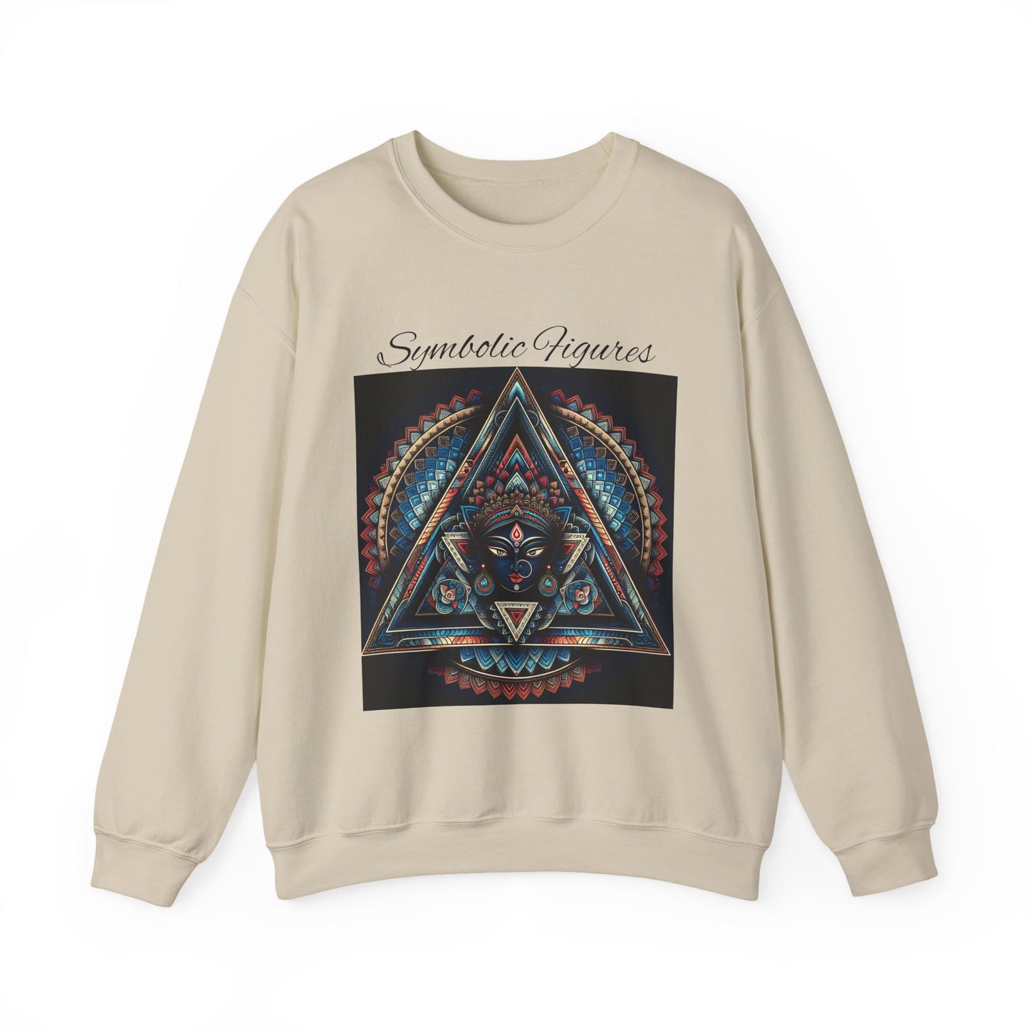 Abstract Art Crewneck Sweatshirt - Boho Style, Unisex Gift, Cozy Fashion, Art Lover Gift, Unique Sweatshirt, Relaxed Aesthetic