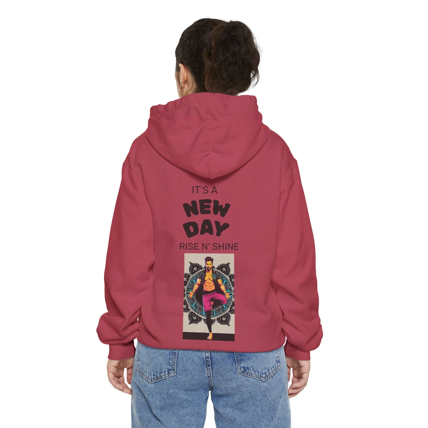 Yoga Hoodie, Cozy Unisex Hoodie, Gift for Him/Her, Stylish Casual Wear, Cool Streetwear