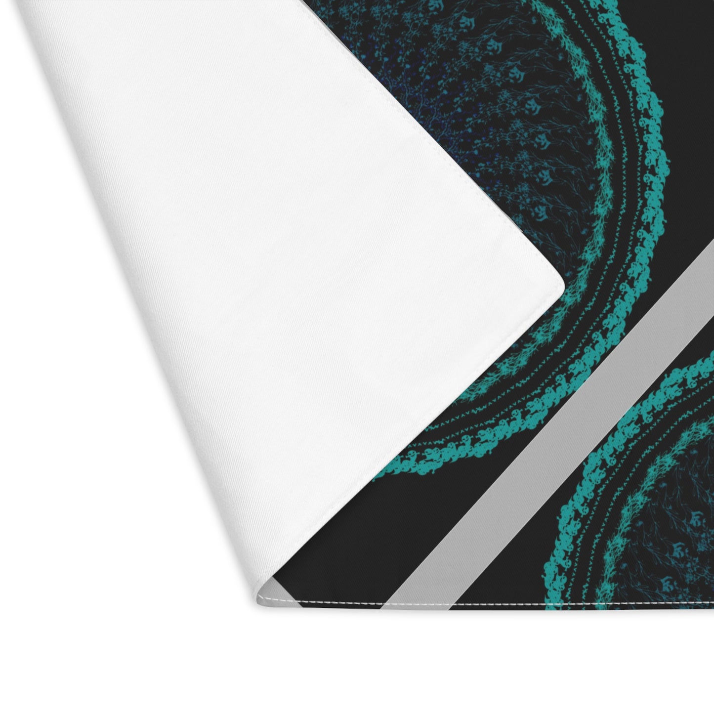 Chic Mandala Pattern Placemat, Modern Dining Accessory, Table Decor, Geometric Artwork for Home, Perfect for Special Occasions