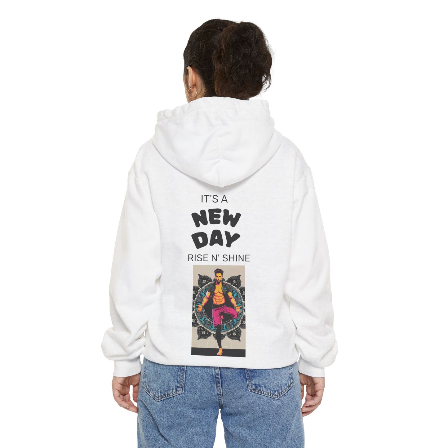 Yoga Hoodie, Cozy Unisex Hoodie, Gift for Him/Her, Stylish Casual Wear, Cool Streetwear
