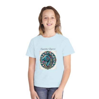Colorful Unicorn Youth Tee, Playful Graphic Tee, Magical Kids Shirt, Birthday Gift, Fun Party Apparel