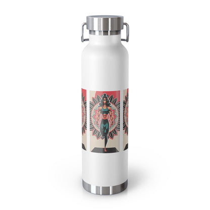 Colorful Insulated Water Bottle - 22oz - Perfect for Fitness, Travel, Hydration, Gifts & Eco-Conscious Living