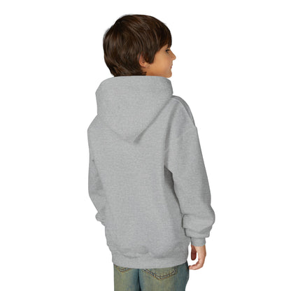 Youth Hooded Sweatshirt, Cozy Pullover for Kids, Ideal for Casual Wear, Perfect for Holidays, Gift for Birthdays, Comfortable Layering