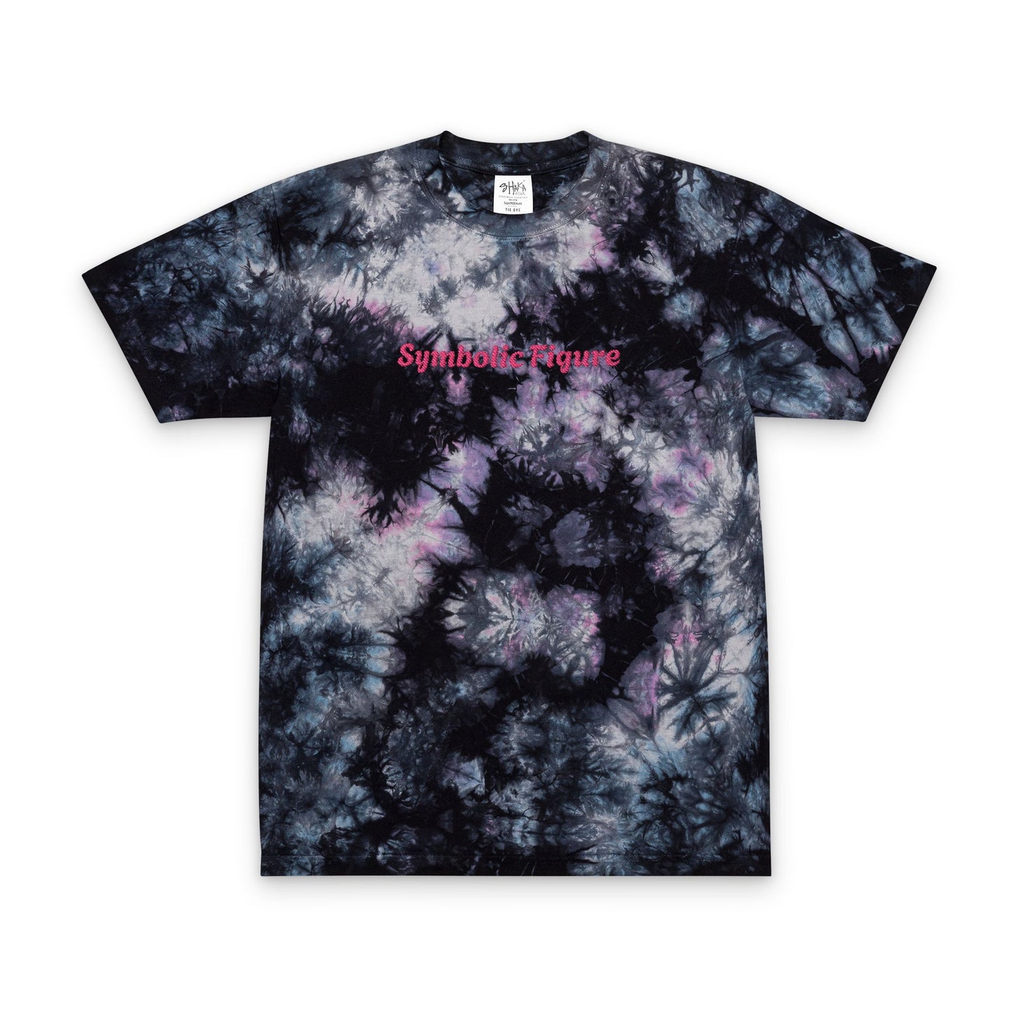 Oversized Tie-Dye T-Shirt with Embroidered 'Symbolic Figure', Casual Wear, Summer Style, Gift for Friends, Festival Fashion, Unique [...]