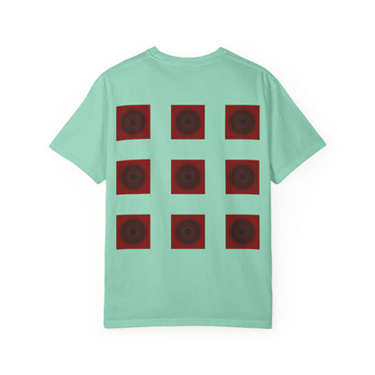 Symbolic Figures Unisex Garment-Dyed T-Shirt - Bohemian Style for Art Lovers