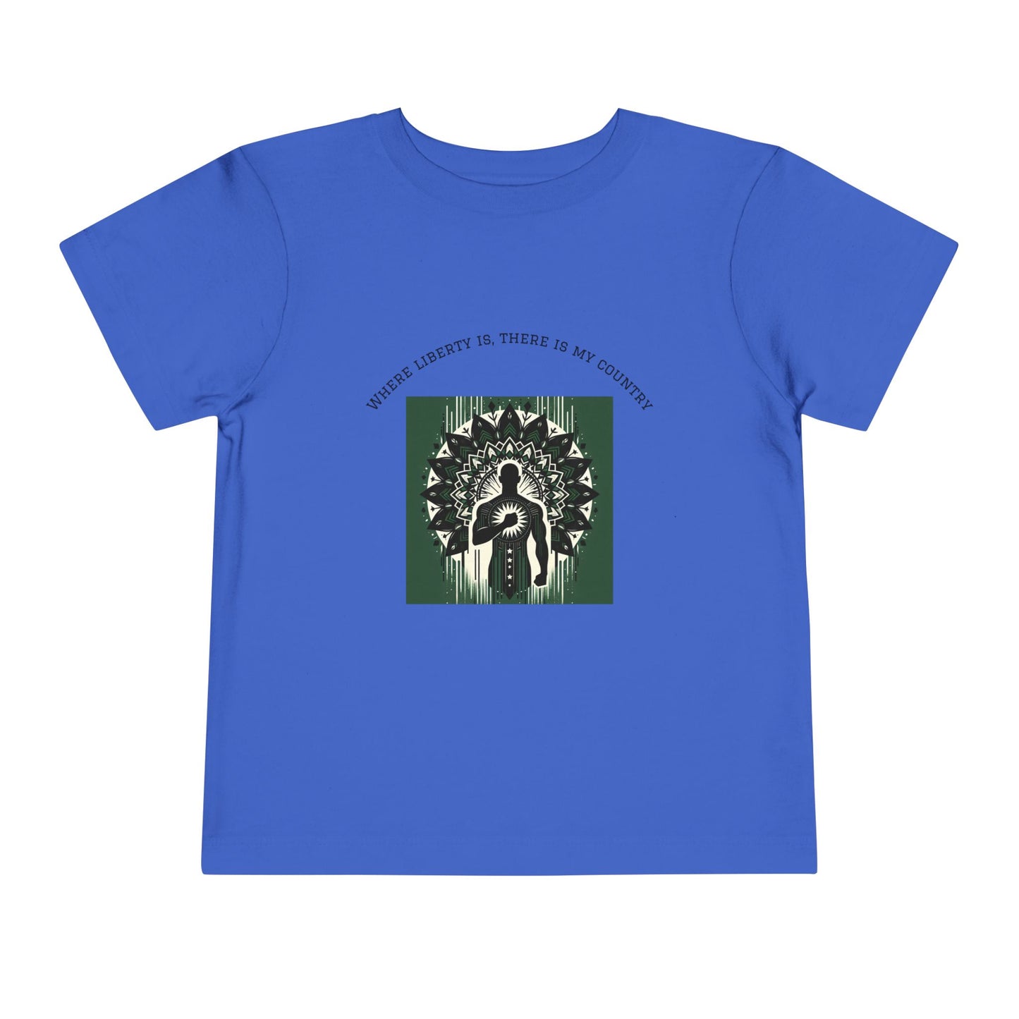 Patriotic Toddler Tee, Cute Kids Patriotic Shirt, Fun 4th of July Gift, Toddler Independence Day Shirt, Citizenship Tee