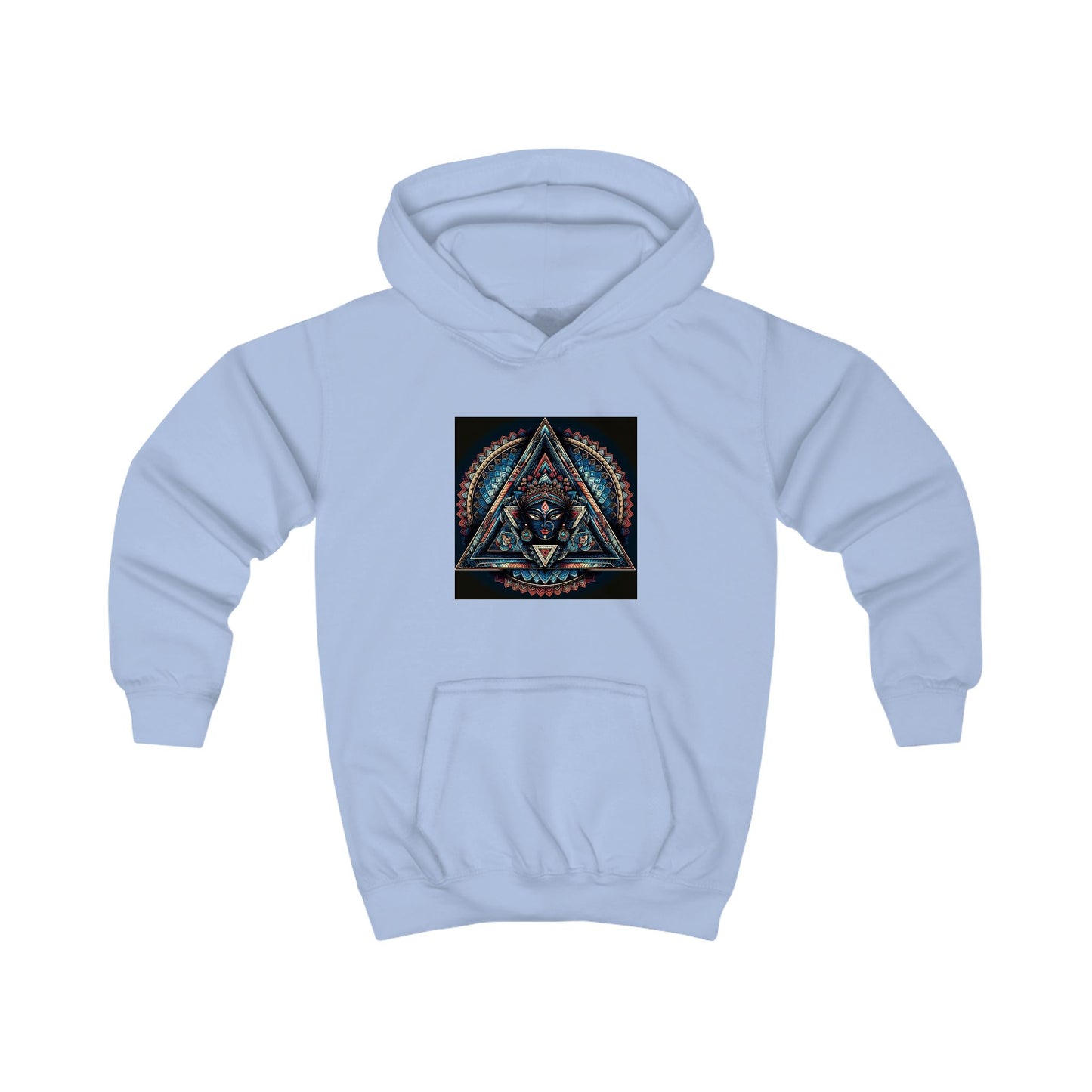 Kids Hoodie with Colorful Symbolic Design, Cozy Pullover for Boys & Girls, Perfect Birthday Gift, Everyday Wear, Unique Artwork