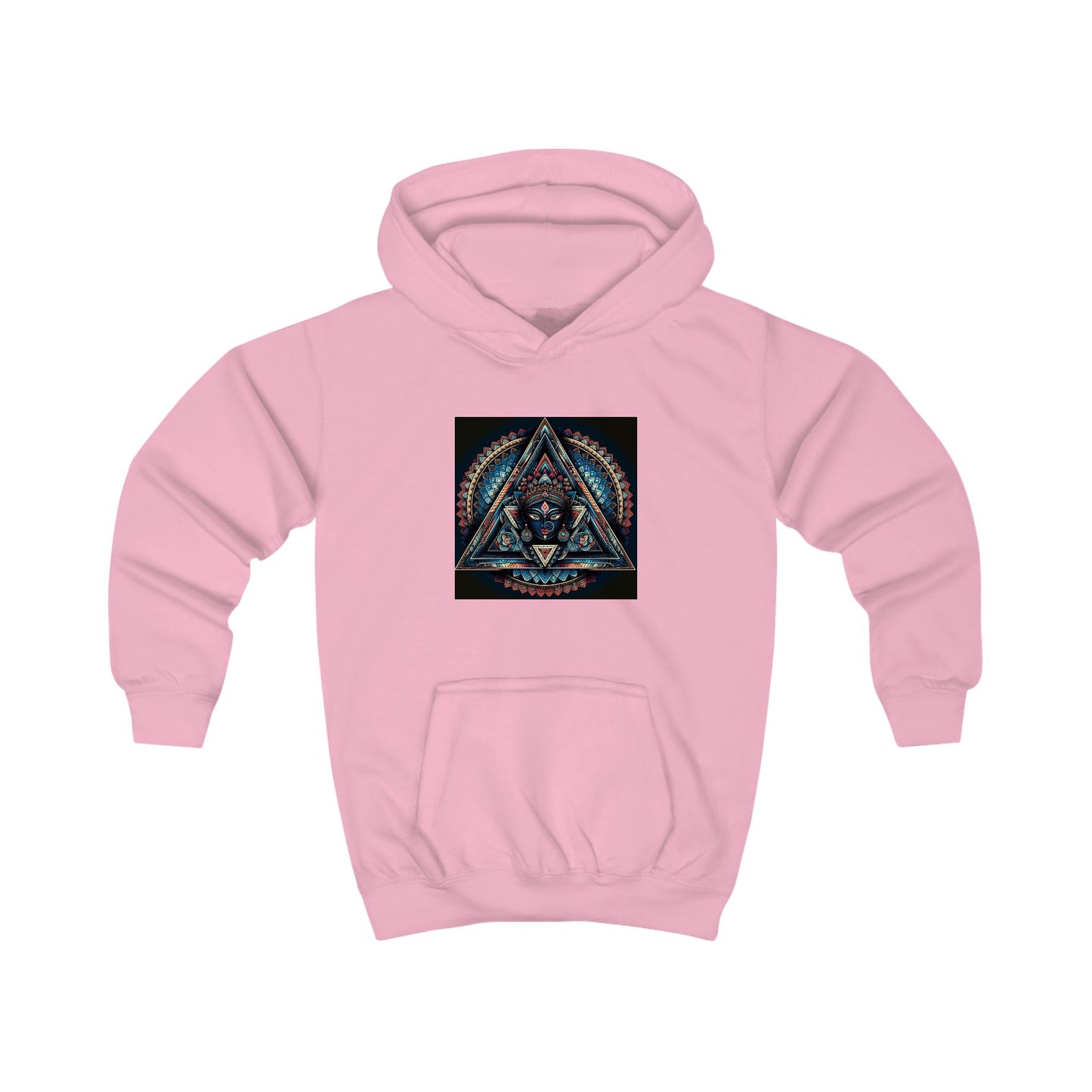 Kids Hoodie with Colorful Symbolic Design, Cozy Pullover for Boys & Girls, Perfect Birthday Gift, Everyday Wear, Unique Artwork