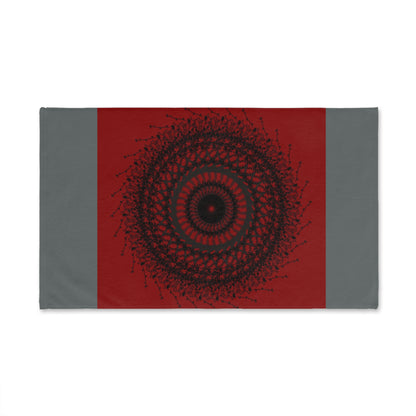 Bohemian Spiral Design Hand Towel – Stylish Décor for Home & Kitchen