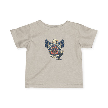 Infant T-Shirt — Vintage Eagle Seal "Freedom Always" Baby Tee