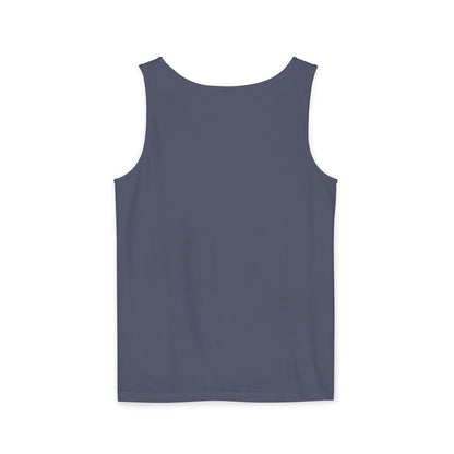 Symbolic Figures Unisex Tank Top - Bohemian Style Shirt, Sun & Moon Graphic Tee, Festival Wear, Meditation Apparel