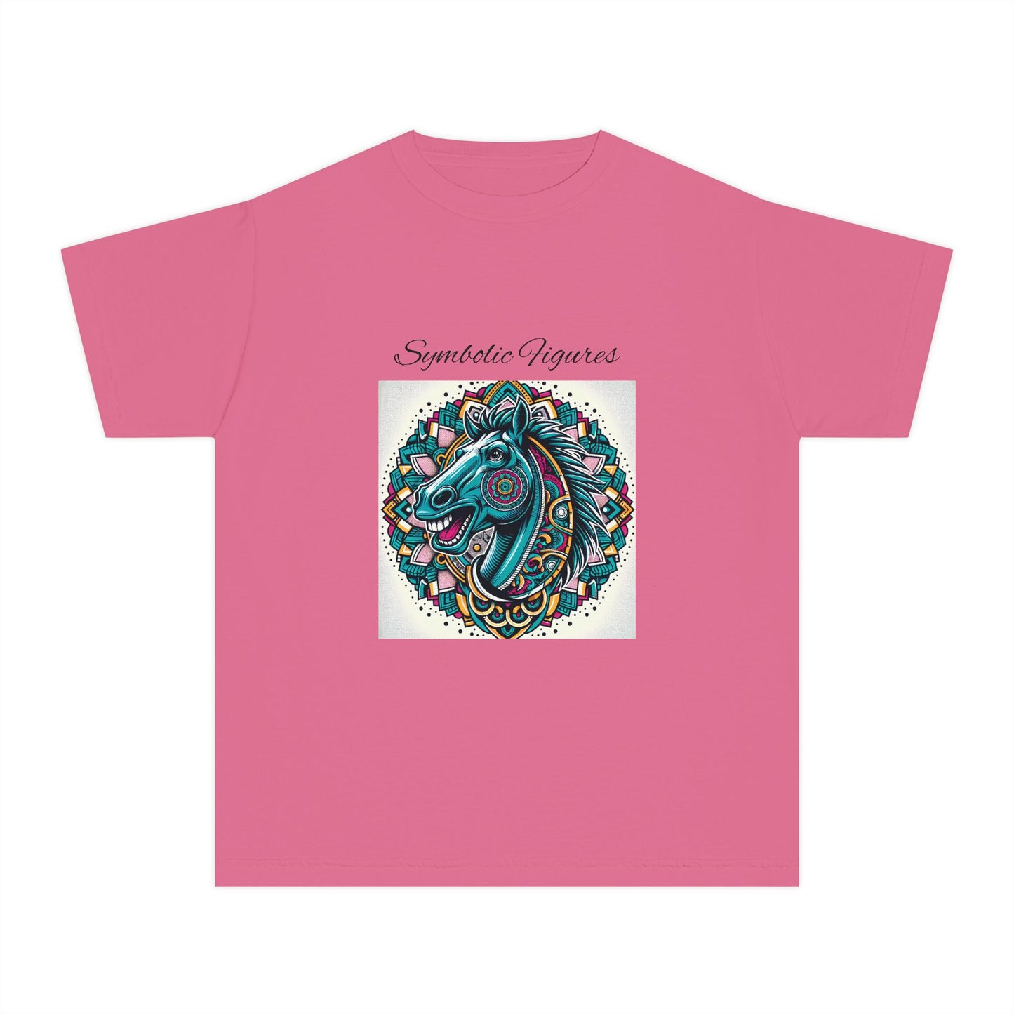 Colorful Unicorn Youth Tee, Playful Graphic Tee, Magical Kids Shirt, Birthday Gift, Fun Party Apparel