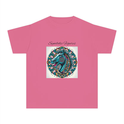 Colorful Unicorn Youth Tee, Playful Graphic Tee, Magical Kids Shirt, Birthday Gift, Fun Party Apparel