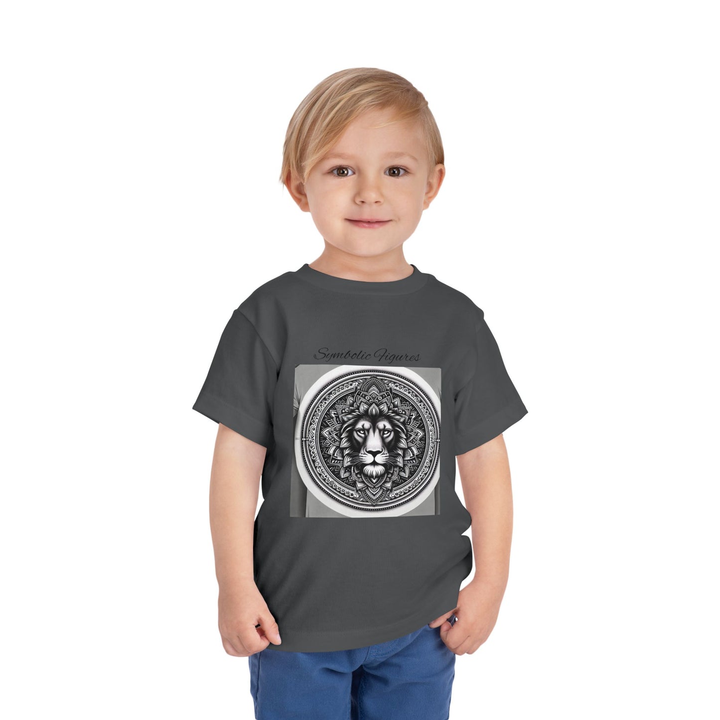 Lion Graphic Toddler Tee | Cute Kids T-Shirt, Animal Lover Gift, Birthday Outfit, Fun Playwear, Symbolic Figures Design