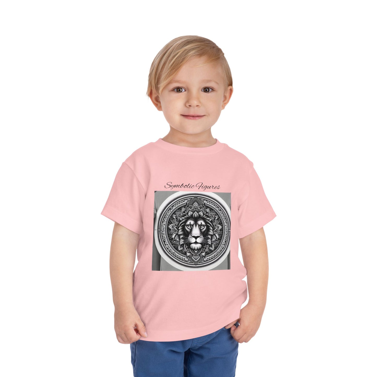 Lion Graphic Toddler Tee | Cute Kids T-Shirt, Animal Lover Gift, Birthday Outfit, Fun Playwear, Symbolic Figures Design