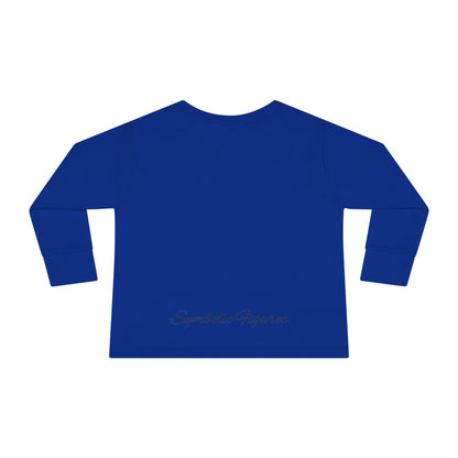Toddler Long Sleeve Tee, Colorful Graphic Tee, Kids Playwear, Toddler Gift, Birthday Shirt, Baby Shower Gift