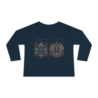 Toddler Long Sleeve Tee, Colorful Graphic Tee, Kids Playwear, Toddler Gift, Birthday Shirt, Baby Shower Gift