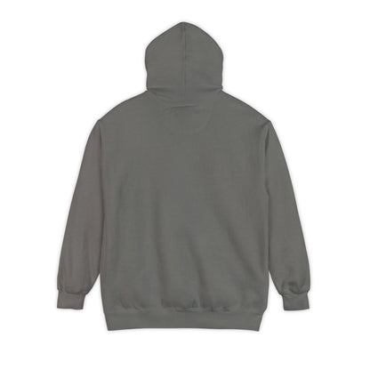 Cosy Unisex Garment-Dyed Hoodie with Unique Red Design | Ideal for Casual Wear, Gift Ideas, Men & Women, Cozy Layering, Fall Fashion