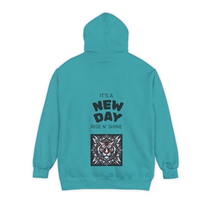Fearless Tiger Design Hoodie, Cozy Unisex Hoodie, Gift for Him/Her, Stylish Casual Wear, Cool Streetwear