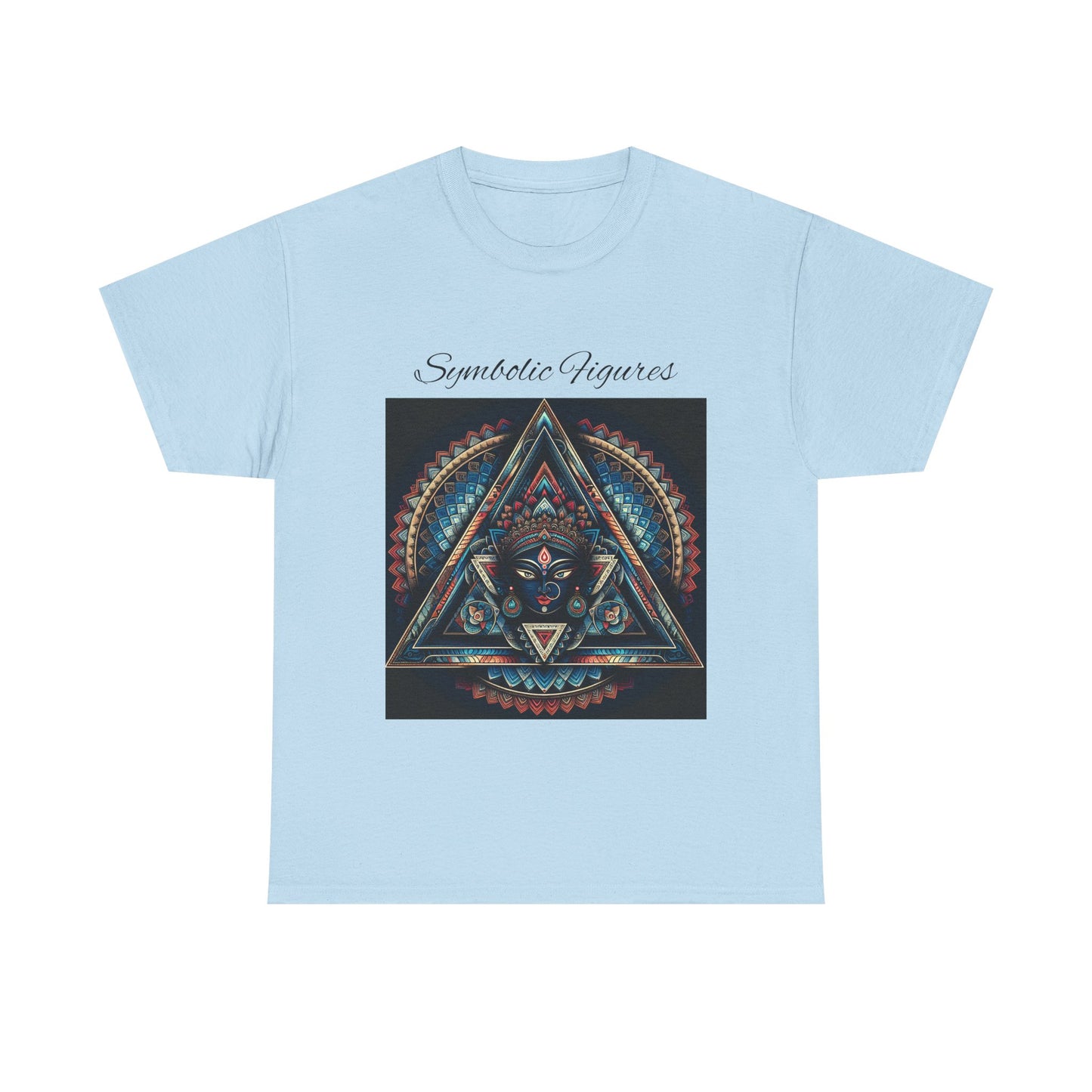 Symbiotic Figures Graphic Tee, Unisex Cotton T-Shirt, Psychedelic Art Shirt, Bohemian Style Tee, Mindful Wear, Festival Clothing