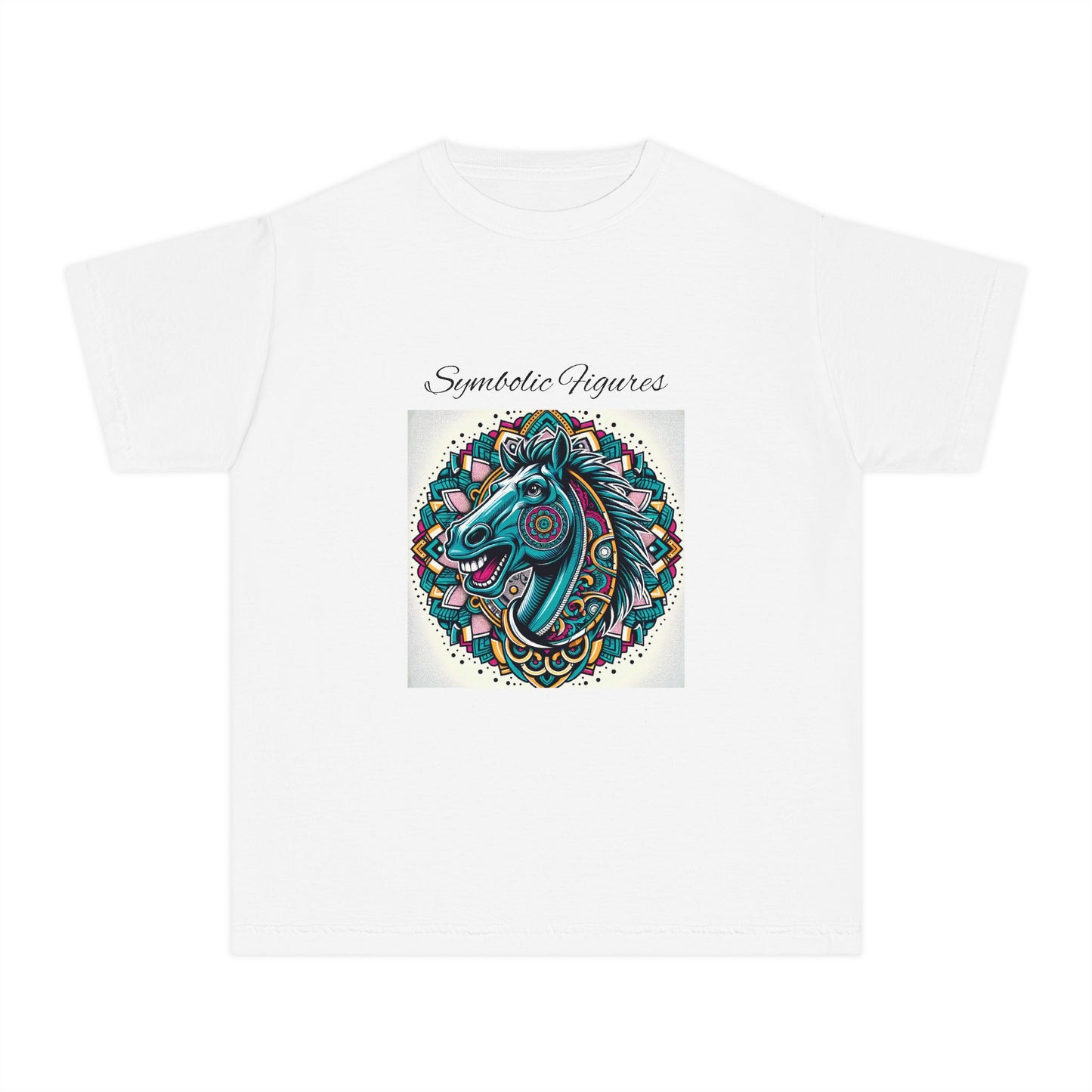 Colorful Unicorn Youth Tee, Playful Graphic Tee, Magical Kids Shirt, Birthday Gift, Fun Party Apparel