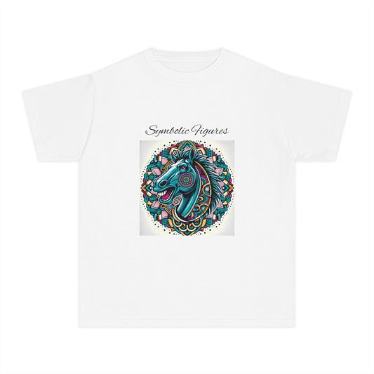 Colorful Unicorn Youth Tee, Playful Graphic Tee, Magical Kids Shirt, Birthday Gift, Fun Party Apparel